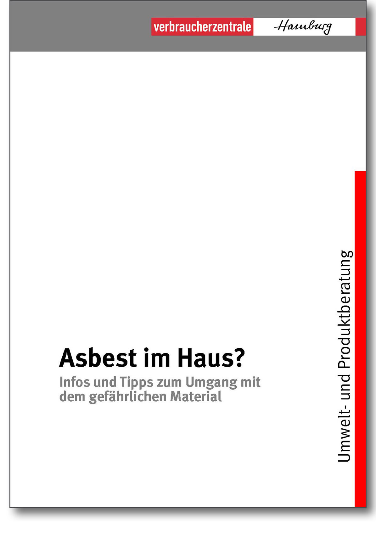 Infobroschüre - Asbest im Haus - Verbraucherzentrale