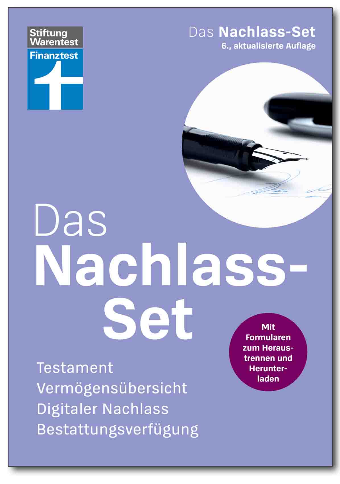 Buch - Das Nachlass-Set - Shop Verbraucherzentrale