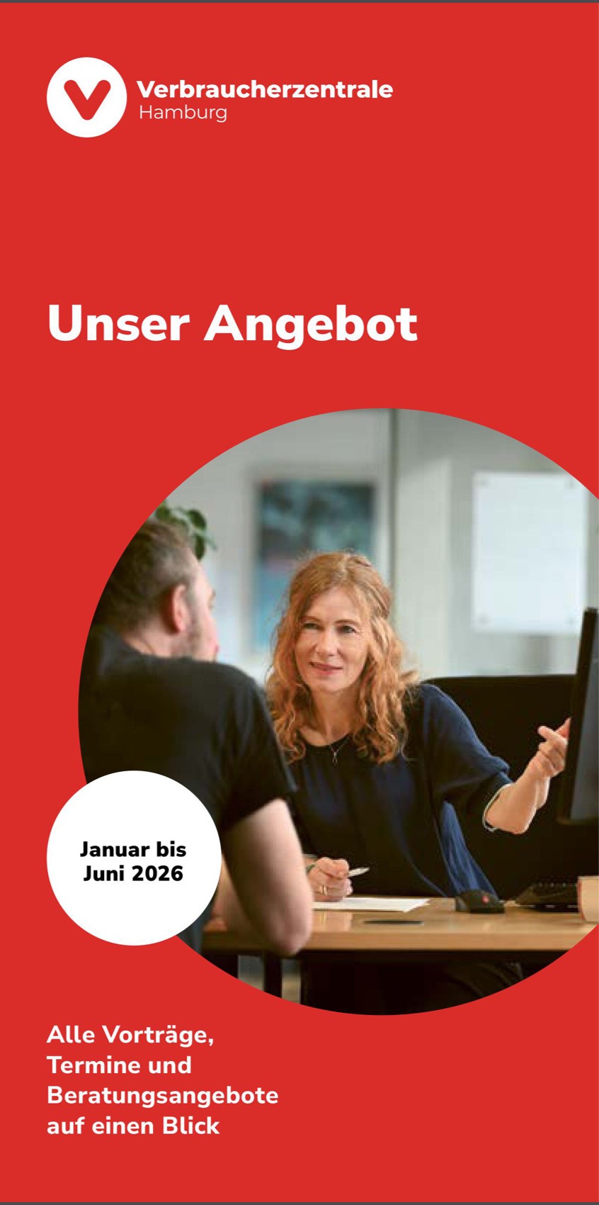 Infobrosch&uuml;re - Unser Angebot - Verbraucherzentrale Hamburg